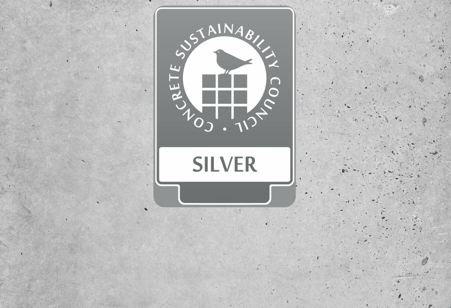 Concrete Sustainability Council Zertifikat