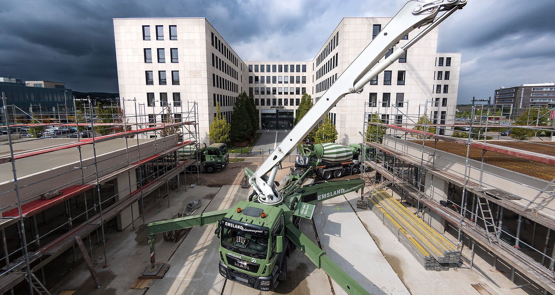 Emslandbeton im Einsatz