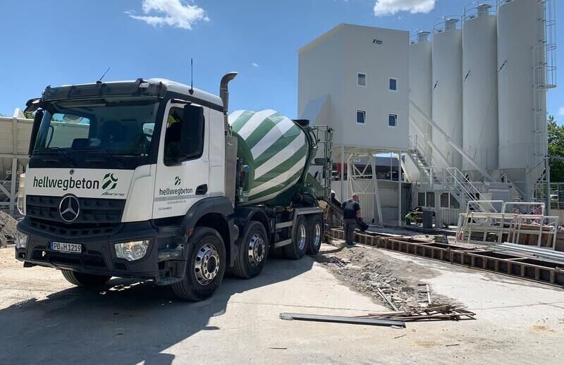 Hellweg Beton Neubau Werk Soest